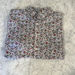 Express. Men's Floral Button-Up Shirt. Size Small.